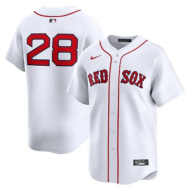 Men's Nike Corey Kluber White Boston Red Sox Home Limited Player Jersey
