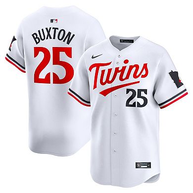 Men's Nike Byron Buxton White Minnesota Twins Home Limited Player Jersey
