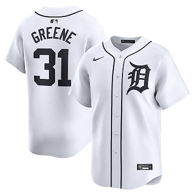 Men's Nike Riley Greene White Detroit Tigers Home Limited Player Jersey