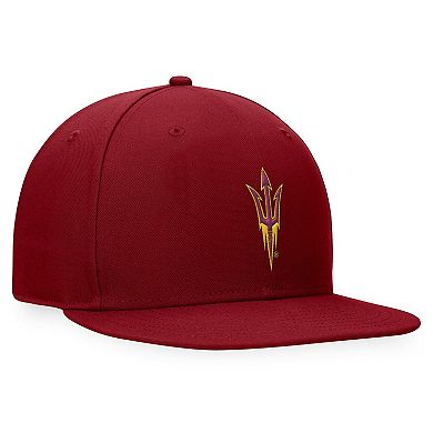 Men's Top of the World Maroon Arizona State Sun Devils Fitted Hat