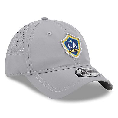 Men's New Era Gray LA Galaxy Active 9TWENTY Adjustable Hat