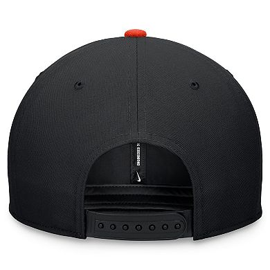 Men's Nike Black/Orange San Francisco Giants Evergreen Two-Tone Snapback Hat