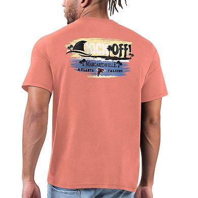 Men's Margaritaville Orange Atlanta Falcons T-Shirt