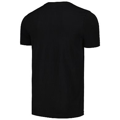 Men's New Era Black Pittsburgh Steelers Camo Logo T-Shirt