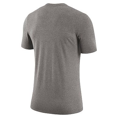 Men's Nike Heather Gray Alabama Crimson Tide Retro Tri-Blend T-Shirt