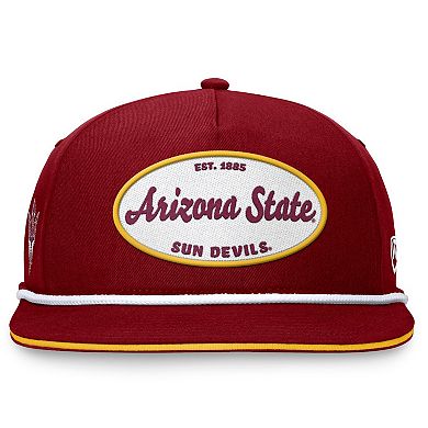 Men's Top of the World Maroon Arizona State Sun Devils Iron Golfer Adjustable Hat