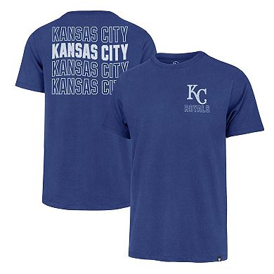 Men's '47 Royal Kansas City Royals Hang Back Franklin T-Shirt