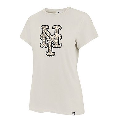 Women's '47 Oatmeal New York Mets Imprint Frankie T-Shirt