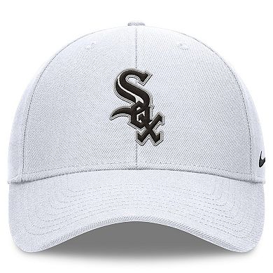 Men's Nike White Chicago White Sox Evergreen Club Performance Adjustable Hat