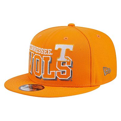 Men's New Era Tennessee Orange Tennessee Volunteers Game Day 9FIFTY Snapback Hat