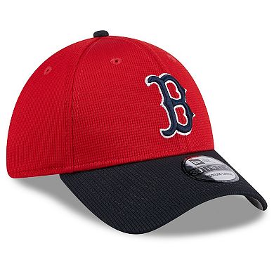 Men's New Era  Red Boston Red Sox 2024 Batting Practice 39THIRTY Flex Hat