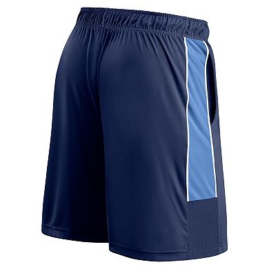 Men's Fanatics Branded Navy Memphis Grizzlies Game Winner Defender Shorts