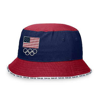 Men's Fanatics Branded Navy Team USA Bucket Hat
