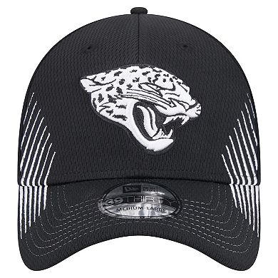 Men's New Era Black Jacksonville Jaguars Active 39THIRTY Flex Hat