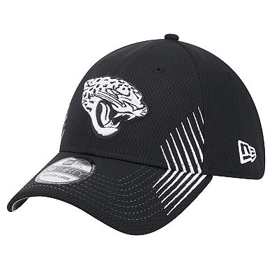 Men's New Era Black Jacksonville Jaguars Active 39THIRTY Flex Hat