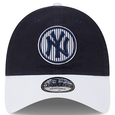 Men's New Era  Navy New York Yankees 2024 Batting Practice 9TWENTY Adjustable Hat