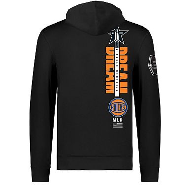 Unisex FISLL x Black History Collection  Black New York Knicks Pullover Hoodie