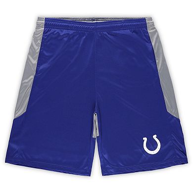 Men's Fanatics Royal Indianapolis Colts Big & Tall Team Logo Shorts