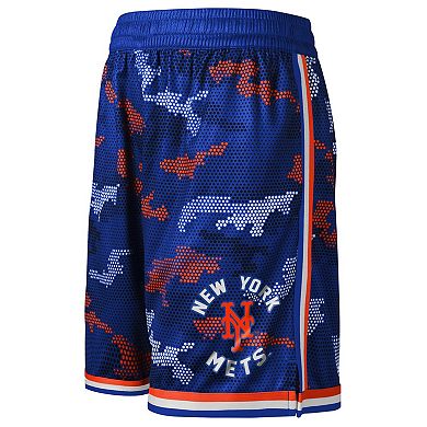 Youth Fanatics Royal New York Mets Tech Runner Shorts