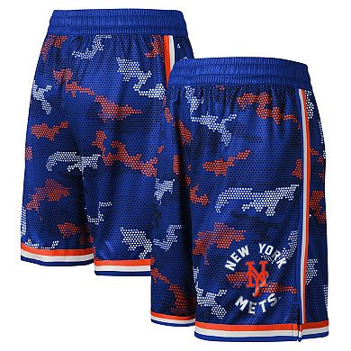 Youth Fanatics Royal New York Mets Tech Runner Shorts