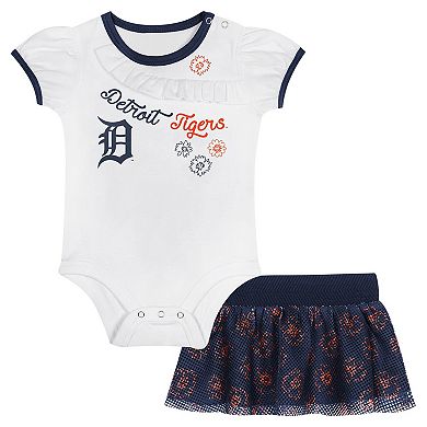 Newborn & Infant Detroit Tigers Sweet Bodysuit & Skirt Set