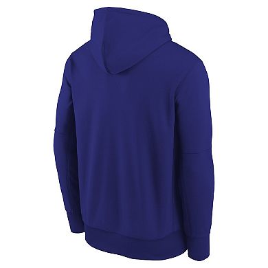 Youth Nike Royal Texas Rangers Authentic Collection Performance Pullover Hoodie