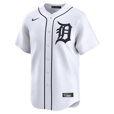 Men's Nike Akil Baddoo White Detroit Tigers Home Limited Player Jersey