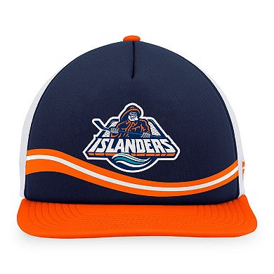 Men's Fanatics Branded Navy New York Islanders Special Edition Trucker Adjustable Hat