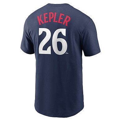 Men's Nike Max Kepler Navy Minnesota Twins Name & Number T-Shirt