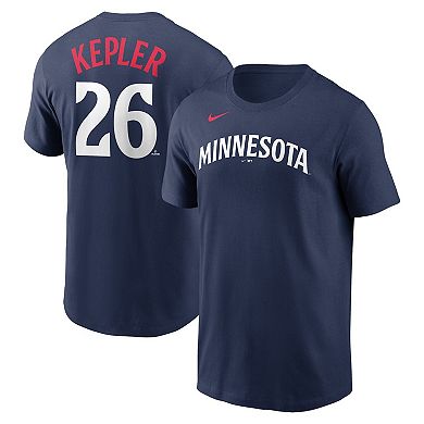 Men's Nike Max Kepler Navy Minnesota Twins Name & Number T-Shirt