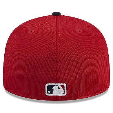 Men's New Era  Red Boston Red Sox 2024 Batting Practice 59FIFTY Fitted Hat