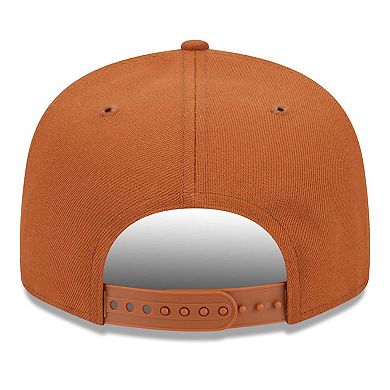 Men's New Era Brown Jacksonville Jaguars Color Pack 9FIFTY Snapback Hat