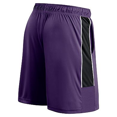 Men's Fanatics Branded  Purple Baltimore Ravens Win The Match Shorts