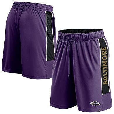 Men's Fanatics Branded  Purple Baltimore Ravens Win The Match Shorts