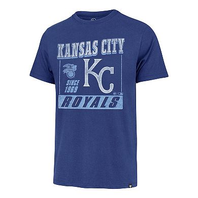 Men's '47 Royal Kansas City Royals Outlast Franklin T-Shirt
