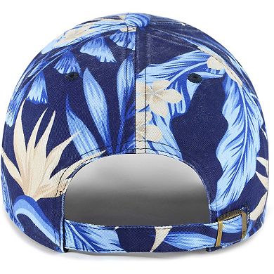 Women's '47 Navy Denver Broncos Tropicalia Clean Up Adjustable Hat
