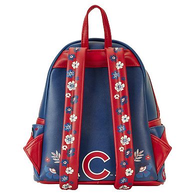 Loungefly Chicago Cubs Floral Mini Backpack