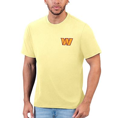 Men's Margaritaville Yellow Washington Commanders T-Shirt