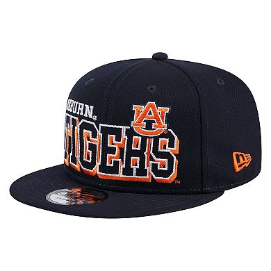 Men's New Era Navy Auburn Tigers Game Day 9FIFTY Snapback Hat