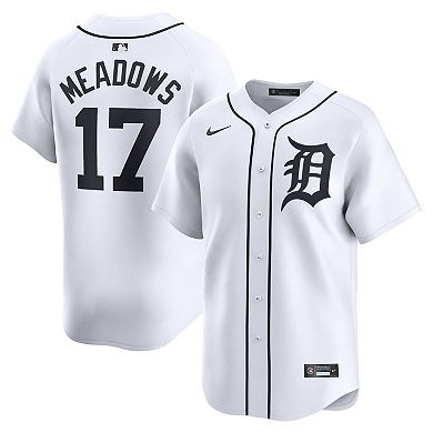 Men's Nike Austin Meadows White Detroit Tigers Home Limited Player Jersey