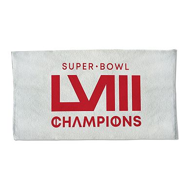 WinCraft Kansas City Chiefs Super Bowl LVIII Champions Locker Room 22'' x 42'' Double-Sided Towel