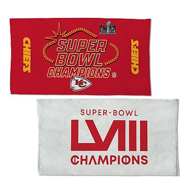 WinCraft Kansas City Chiefs Super Bowl LVIII Champions Locker Room 22'' x 42'' Double-Sided Towel