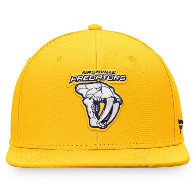 Men's Fanatics Branded Gold Nashville Predators Special EditionÂ Fitted Hat