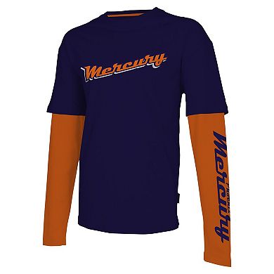 Unisex Stadium Essentials Purple Phoenix Mercury Spectator Long Sleeve T-Shirt