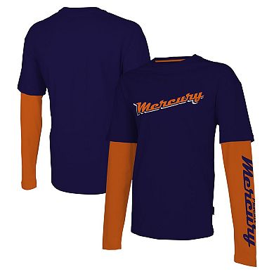 Unisex Stadium Essentials Purple Phoenix Mercury Spectator Long Sleeve T-Shirt