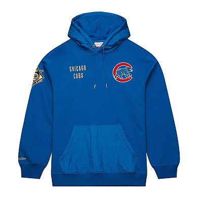 Men's Mitchell & Ness Royal Chicago Cubs Team OG 2.0 Current Logo Pullover Hoodie