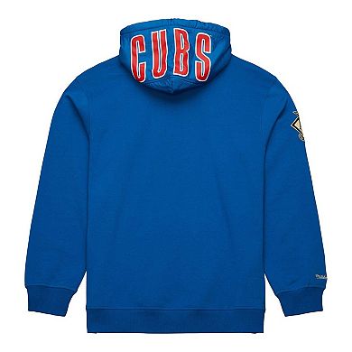 Men's Mitchell & Ness Royal Chicago Cubs Team OG 2.0 Current Logo Pullover Hoodie