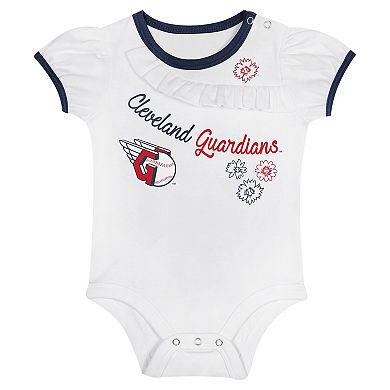Newborn & Infant Cleveland Guardians Sweet Bodysuit & Skirt Set