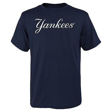 Youth Fanatics Branded Navy New York Yankees Curveball T-Shirt