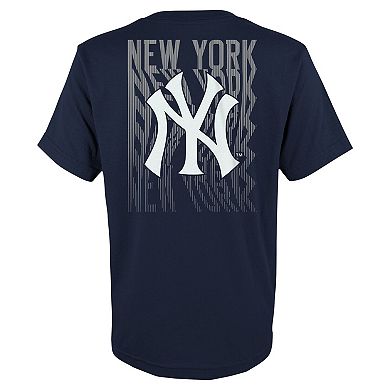 Youth Fanatics Branded Navy New York Yankees Curveball T-Shirt